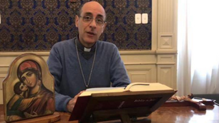 Monseñor Fernández, arzobispo de La Plata