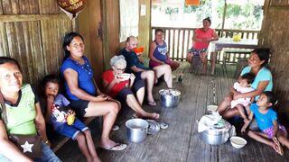 Día de minga en Angoteros