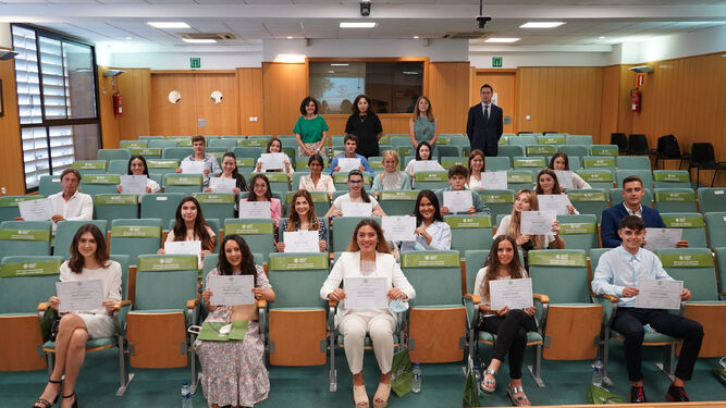 Grupo de nuevoa alumnos