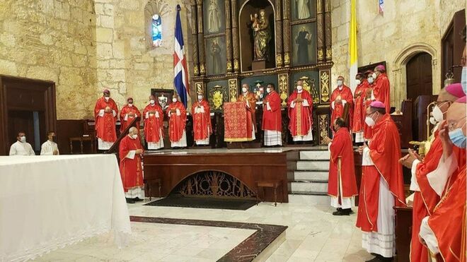 Eucaristía obispos de República Dominicana