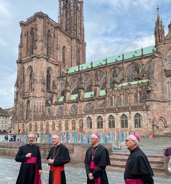 Parolin en Estrasburgo