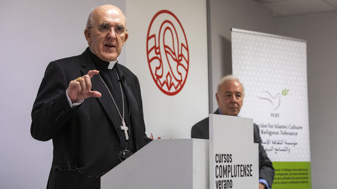 Osoro, durante su intervención en el curso.