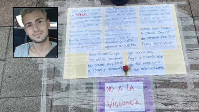 Carta del padre de Samuel Luiz