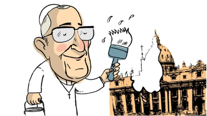 Papa y cambios
