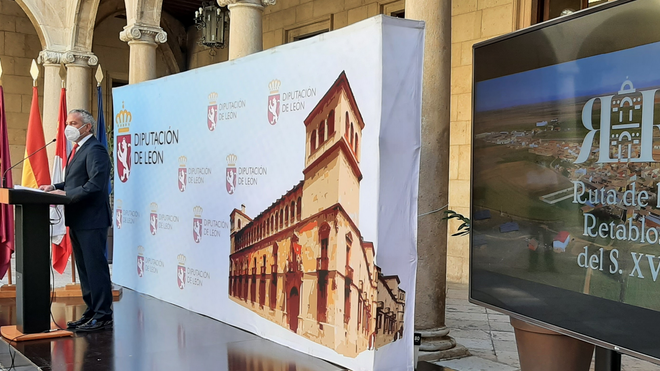 La Diputación de León impulsa la Ruta de los Retablos del siglo XVI