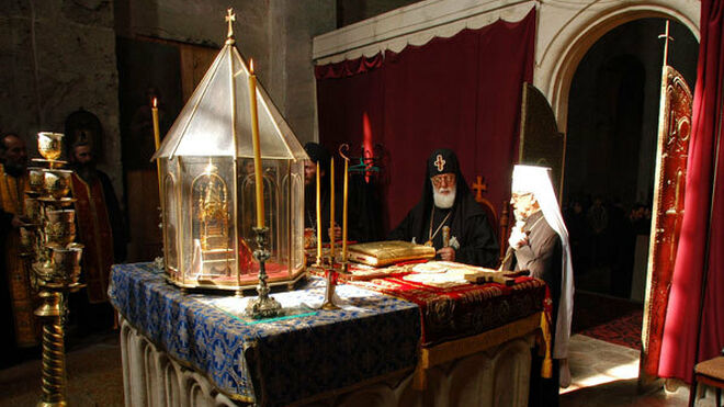 Reliquias de Santa Ketevan, reina mártir de Georgia
