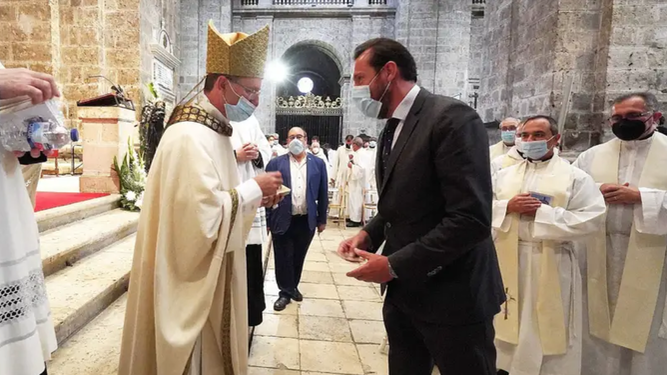 Aurelio y el alcalde de Valladolid