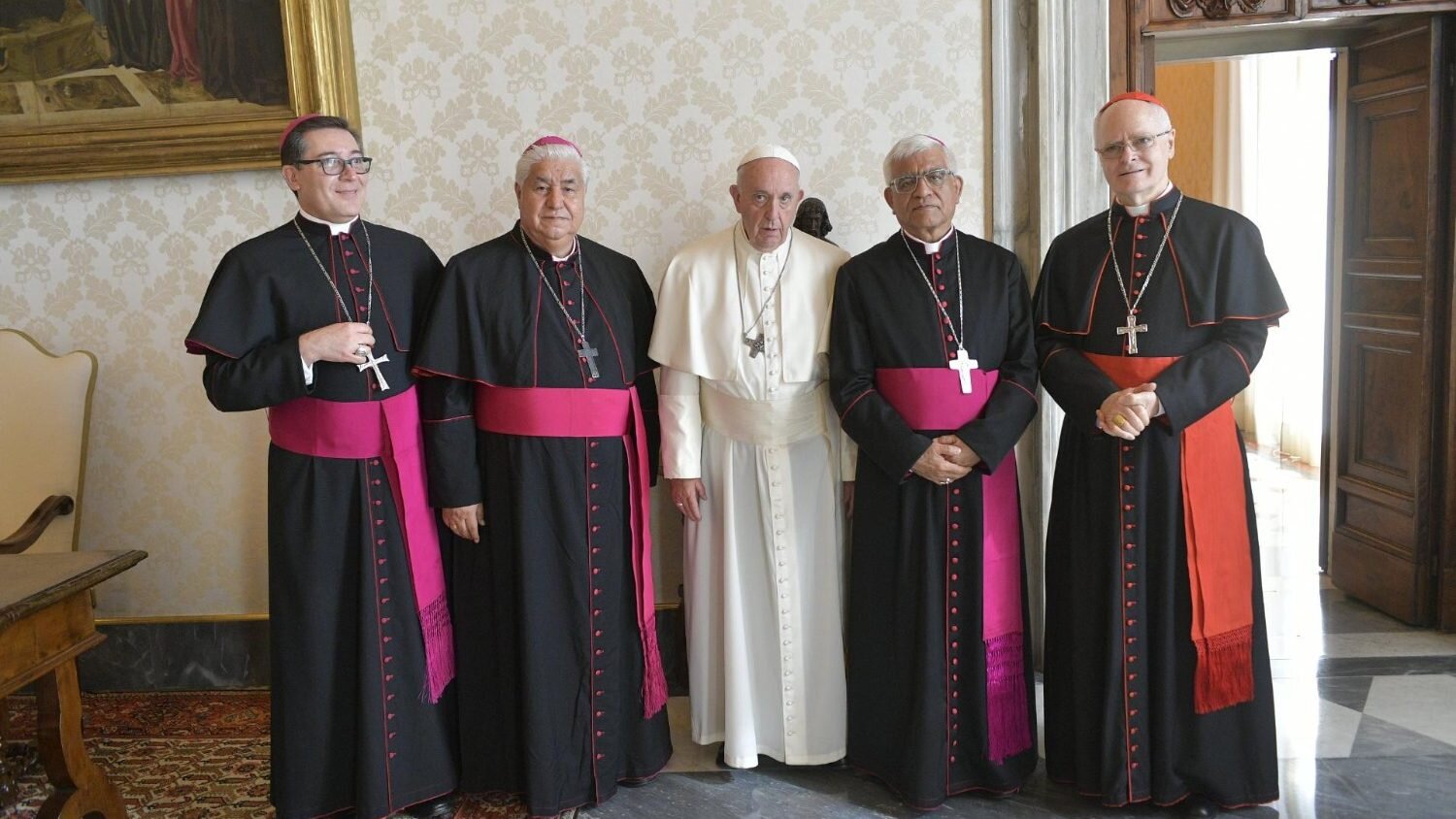 Presidencia del Celam con el Papa Francisco