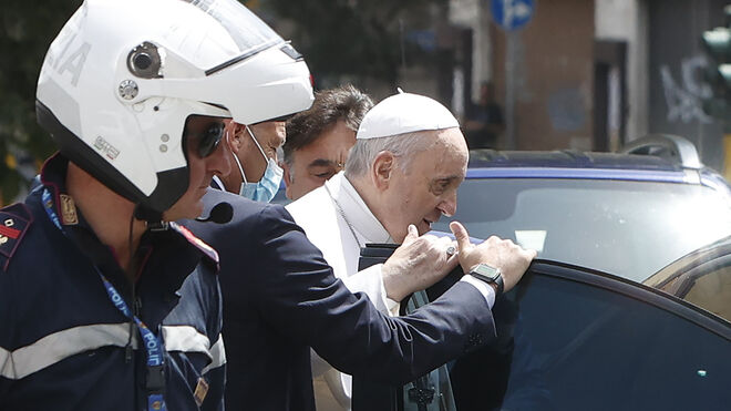 Francisco recibe el alta