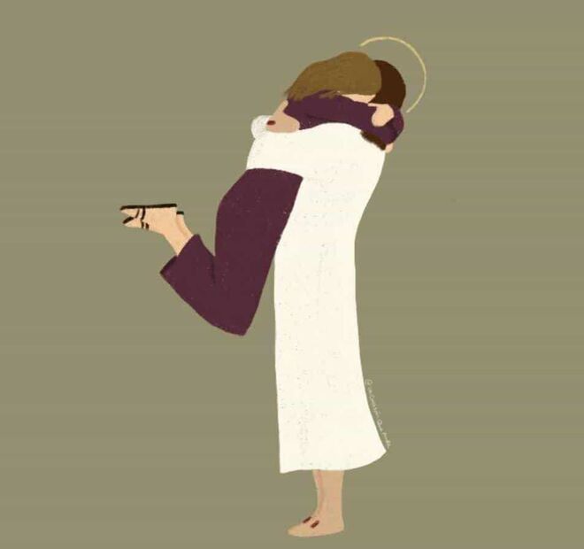 Un Dios mujer (el poder del abrazo)