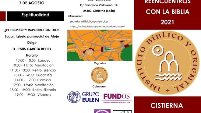 'Reencuentros con la Biblia', este verano, en Cistierna