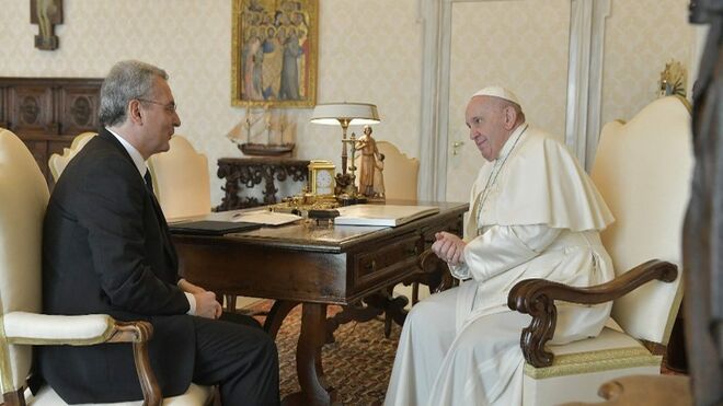 El Papa escribe a Marco Impagliazzo tras la muerte de su padre, el 'chef de los pobres'