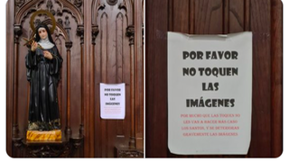 "Por mucho que las toquen no les van a hacer más caso los santos"