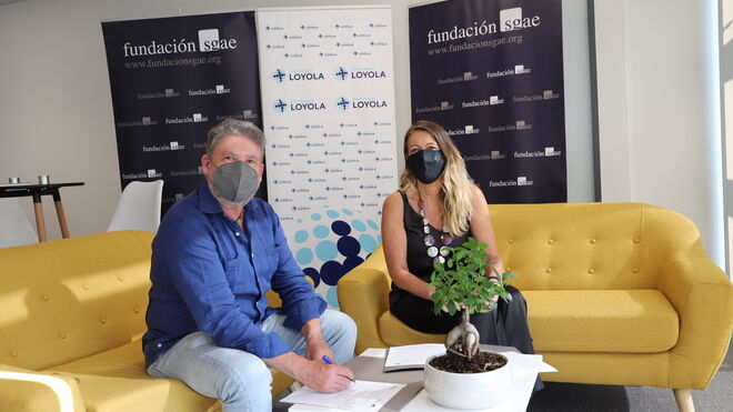 Universidad Loyola y Fundación SGAE firman convenio de colaboración.