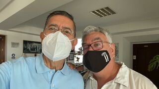 Cardenal Ayuso y José Moreno