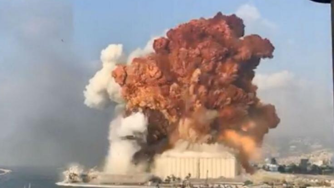 Explosión en El Líbano en 2020