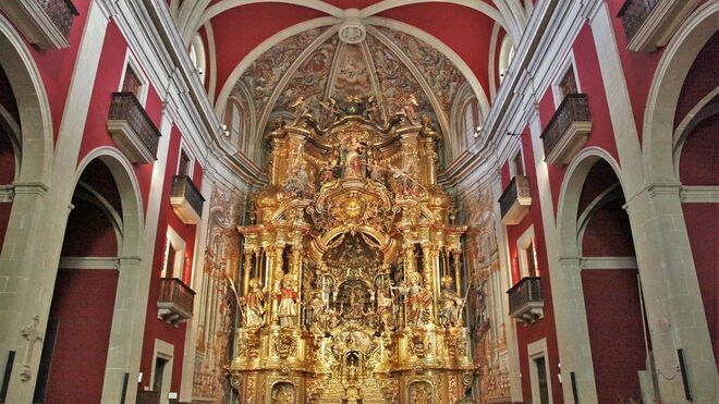 El retablo barroco del Miracle