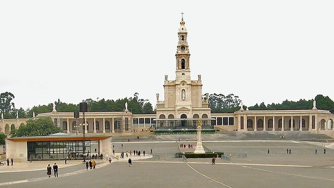 El santuario portugués de Fátima.