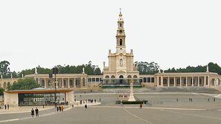 El santuario portugués de Fátima.