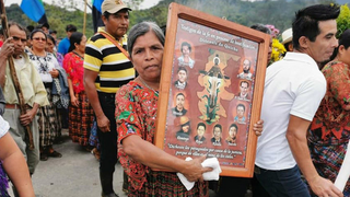 Mártires quiché, Guatemala.