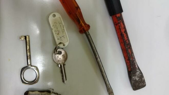 Material intervenido