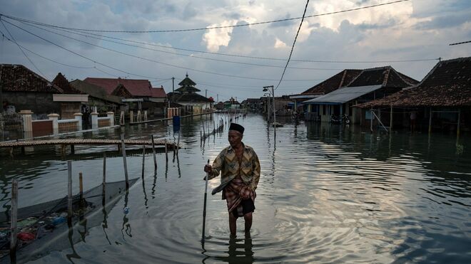 Inundaciones en el sudeste asiático.