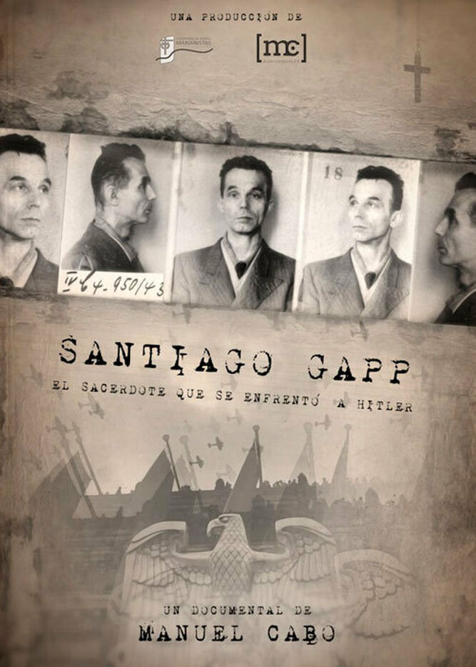 Cartel del docuumental sobre Santiago Gapp