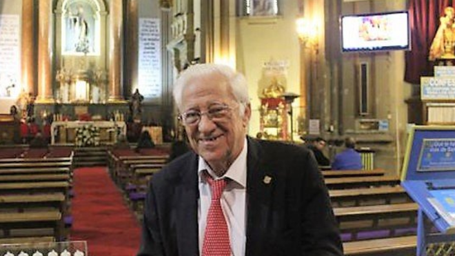 El padre Ángel en San Antón