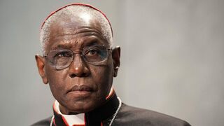 Robert Sarah: "Un padre no puede introducir la desconfianza y la división entre sus hijos fieles"
