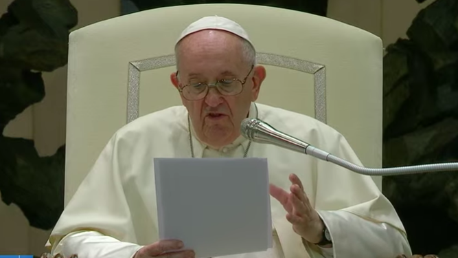 Intervención del Papa Francisco