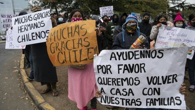 Inmigrantes en Chile