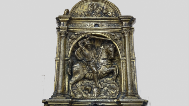 Portapaz del siglo XVII. Museo de los Caminos. Astorga