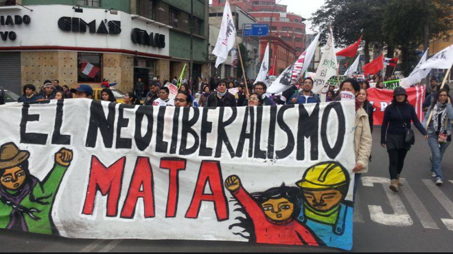 Neoliberalismo mata