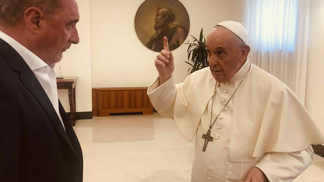 El Papa, con Herrera