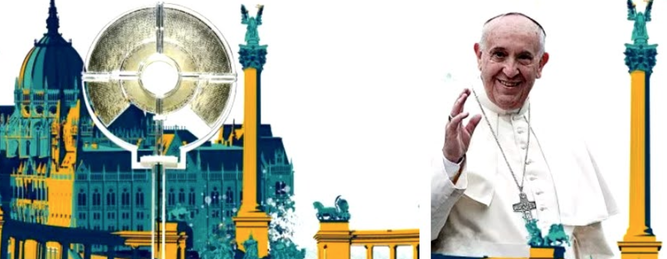 Papa, en Budapest