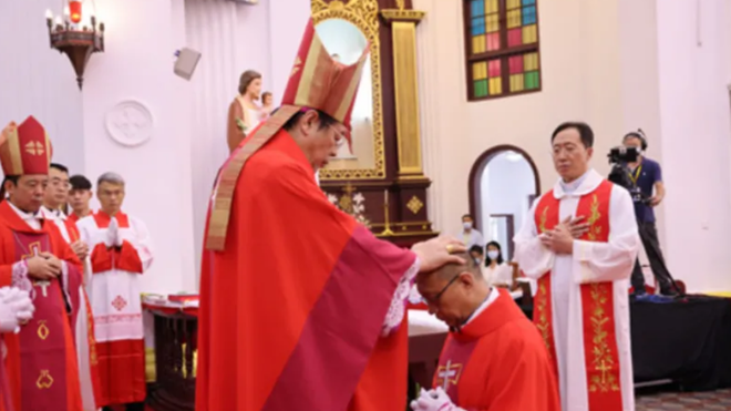 Ordenación de Francis Cui Qingqi, O.F.M