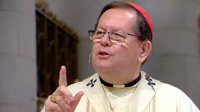 Cardenal Lacroix, arzobispo de Quebec (Canadá)