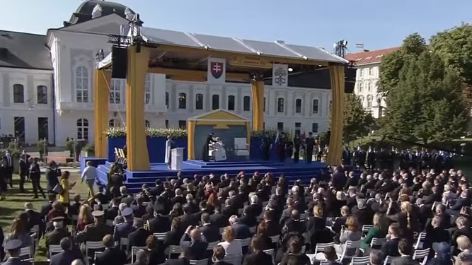 El Papa, en Eslovaquia