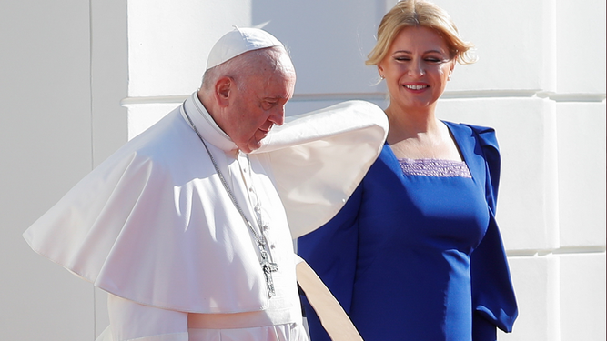 El Papa y la presidenta