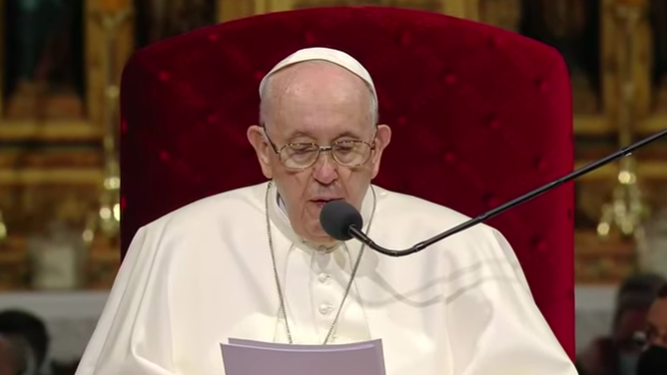 Francisco, ante el clero, obispos y religiosos eslovacos