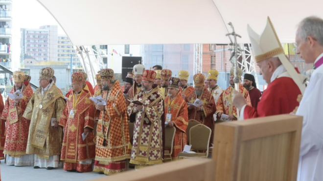 Misa del Papa en Eslovaquia