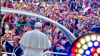 El Papa, con los jóvenes de Eslovaquia