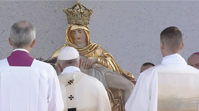 El Papa, en la misa conclusiva de su visita a Eslovaquia