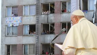 Los gitanos que el Papa no vio en Kosice
