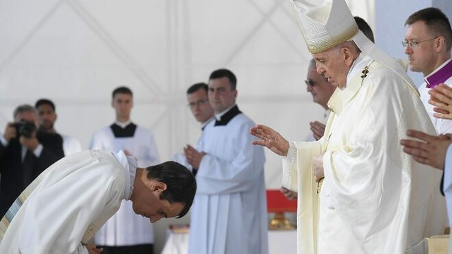 Misa en el Santuario de Sastin