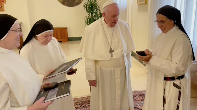 Papa y Sor Lucía