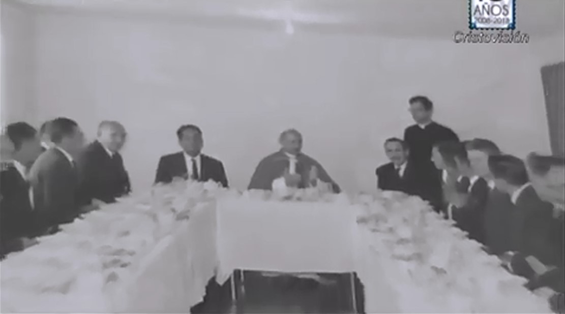 PABLO VI DESAYUNO EN VENECIA 1968