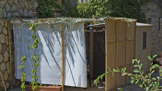Cabaña para celebrar la fiesta de Sucot