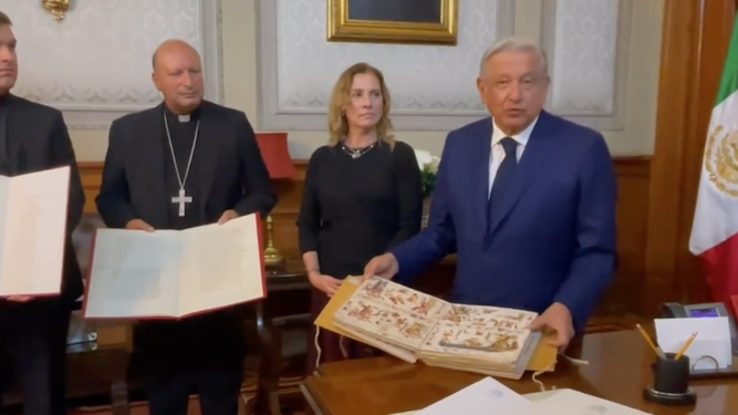 Documentos enviados por Francisco a México