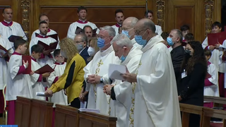 Omella, en la misa del Papa por Europa